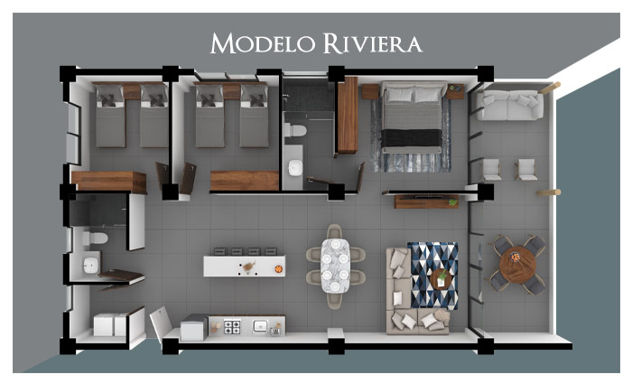 Inmobiliaria Departamentos de lujo cerca de la playa